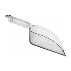 Łyżka do lodu duża, przezroczysta plastikowa, 70 cl