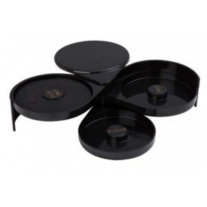 Obręcz do Szklanek Czarna