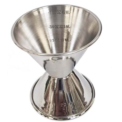 Podwójna miarka barmańska z podziałką 1+2 oz