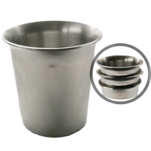 Stalowy Kieliszek do Shotów 40 ml (Sztaplowany)