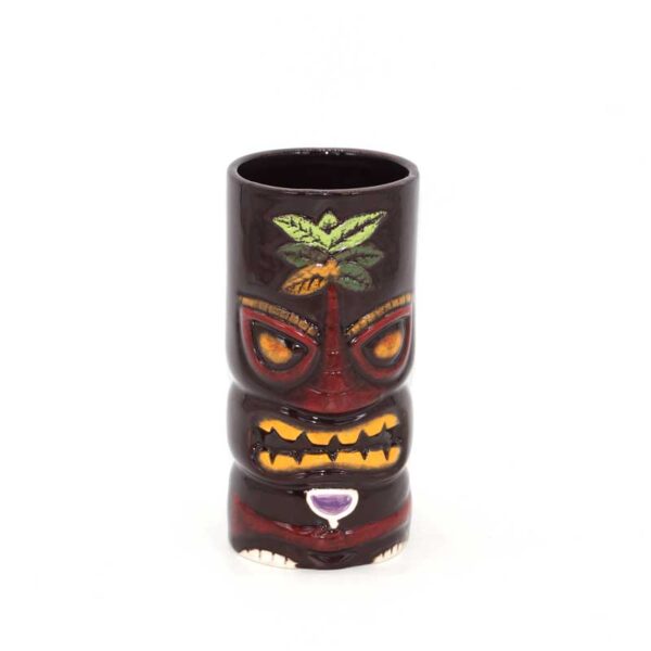 Tiki Szklanka Kokosowa 60 cl Brązowa