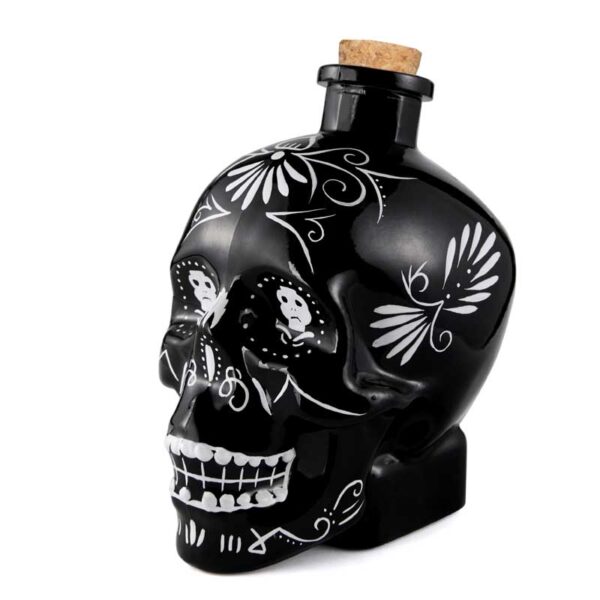 Czarna Karafka Tiki Czaszka 70 cl