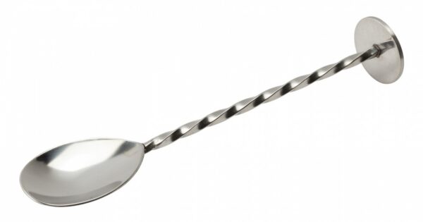 Łyżka barmańska z tłuczkiem – 15 cm