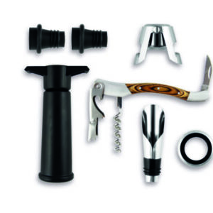 Legnoart MEMORABILE 7-Piece Wine Set in Luxury Gift Box a